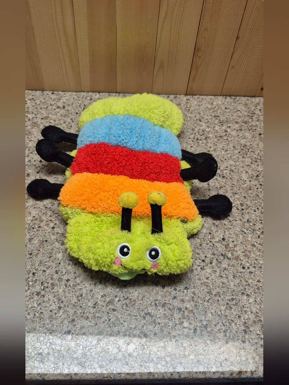 Caterpillar Dog Costume XS Extra Small Plush Halloween Multi Color Photo Shoot
